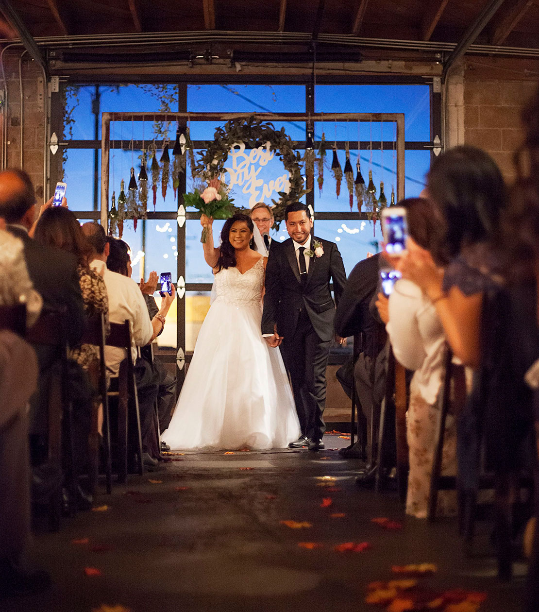 Matt and Audrey are married!